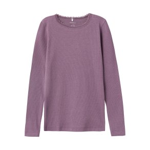 Name It Bluse LS Kab Slim Arctic Dusk