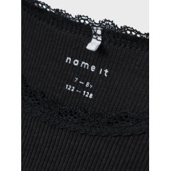 Name It Bluse LS Kab Slim Black