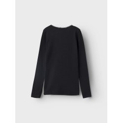Name It Bluse LS Kab Slim Black