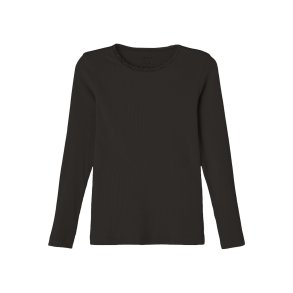 Name It Bluse LS Kab Slim Black