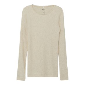 Name It Bluse LS Kab Slim Peyote Melange