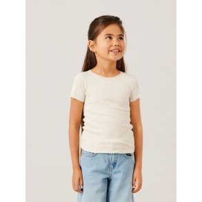 Name It Bluse LS Kab Slim Peyote Melange