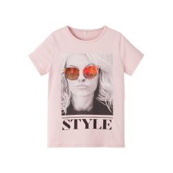 Name It T-shirt Icon Finia Violet Ice