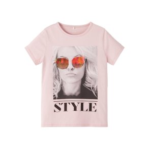 Name It T-shirt Icon Finia Violet Ice