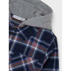 Name It Skjorte LS Batin Dark Sapphire