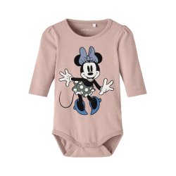 Name It Body LS Dorit Minnie Mouse Rose Smoke