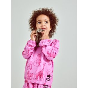 Name It Sweatshirt LS Jess Animalplanet Cyclamen