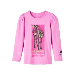 Name It Bluse T-shirt LS Jessica Animalplanet Cyclamen