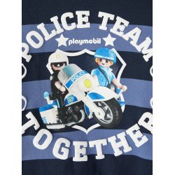 Name It Sweatshirt LS Des Playmobil Dark Sapphire