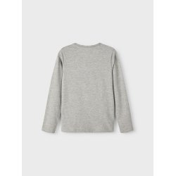 Name It Bluse t-shirt LS Dimitri Pokemon Grey Melange