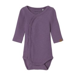 Name It Sl� om Body LS Allie Wrap Purple Sage