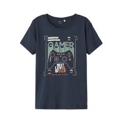 Name It Bluse T-shirt SS Bert Dark Sapphire