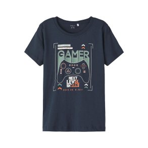 Name It Bluse T-shirt SS Bert Dark Sapphire
