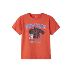 Name It Bluse T-shirt SS Bert Burnt Ochre