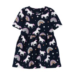 Name It Kjole SS Jia Dark Sapphire
