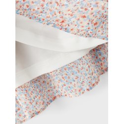 Name It Kjole SS Fisilk Peach Nectar