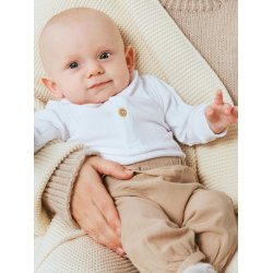 Name It Body LS Polo Falvan Bright White 