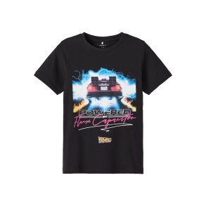 Name It Bluse T-shirt SS Fidas Back To The Future Black
