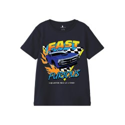 Name It Bluse T-shirt SS Faris Fast &amp; Furious Dark Sapphire