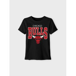Name It Bluse T-shirt SS Mads NBA Chicago Bulls Black