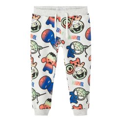 Name It Sweatpants Filup Marvel Light Grey Melange