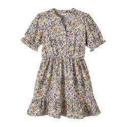 Name It Kjole SS Jilima Orchid Bloom