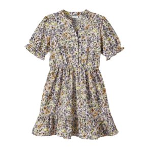 Name It Kjole SS Jilima Orchid Bloom