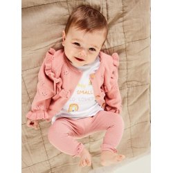 Name It Cardigan LS Strik Hella Rose Tan