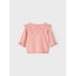 Name It Cardigan LS Strik Hella Rose Tan