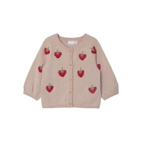 Name It Cardigan LS Strik Juna Rose Smoke