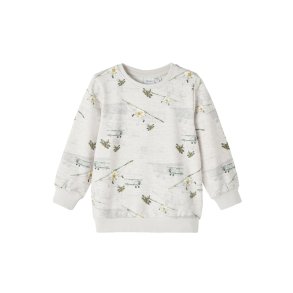 Name It Sweatshirt LS Halfdan Light Grey Melange