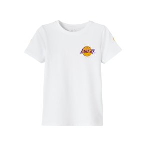Name It Bluse T-shirt SS Abdiel NBA Lakers Bright White