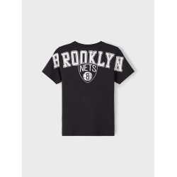 Name It Bluse T-shirt SS Abdiel NBA Nets Black