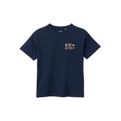 Name It T-shirt SS Vector Loose Dark Sapphire