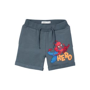 Name It Shorts Aubin Spiderman Sweat Stormy Weather