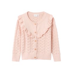 Name It Cardigan LS Strik Tosol Sepia Rose