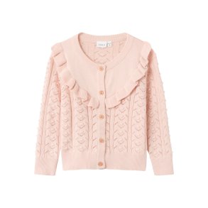 Name It Cardigan LS Strik Tosol Sepia Rose