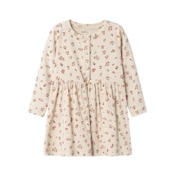 Name It Kjole LS Tira Peyote Melange