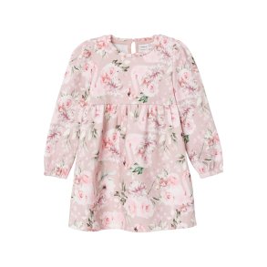 Name It Kjole LS Tonia Sweat Sepia Rose