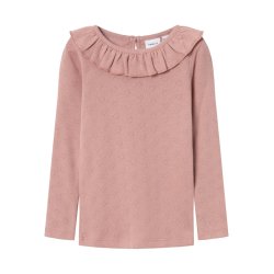 Name It Bluse LS Tyane Ash Rose