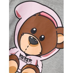 Name It T-shirt SS Jabb Justin Bieber Grey Melange