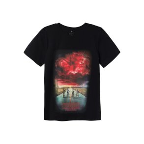 Name It T-shirt SS Stranger Things Black