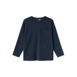 Name It Bluse LS Vebbe Dark Sapphire