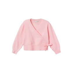 Name It Cardigan LS Strik Fallet Short Wrap Parfait Pink