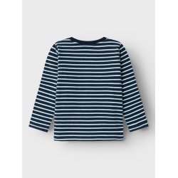 Name It Bluse LS Mister Gurli Gris Dark Sapphire