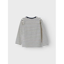 Name It Bluse LS Mister Gurli Gris Jet Stream