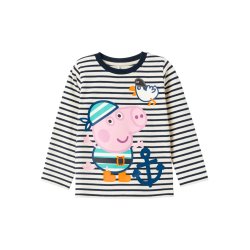 Name It Bluse LS Mister Gurli Gris Jet Stream