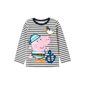 Name It Bluse LS Mister Gurli Gris Jet Stream