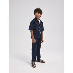 Name It Skjorte SS Hugo Oversize Dark Sapphire