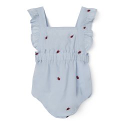 Name It Sommerdragt SL Ferilla Romper Chambray Blue